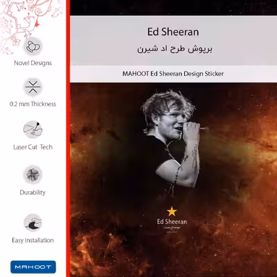برچسب پوششی ماهوت مدل Ed Sheeran مناسب برای گوشی موبایل شیائومی Mi Note 2