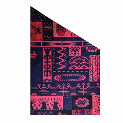 دستمال سر و گردن مدل سرخپوستی