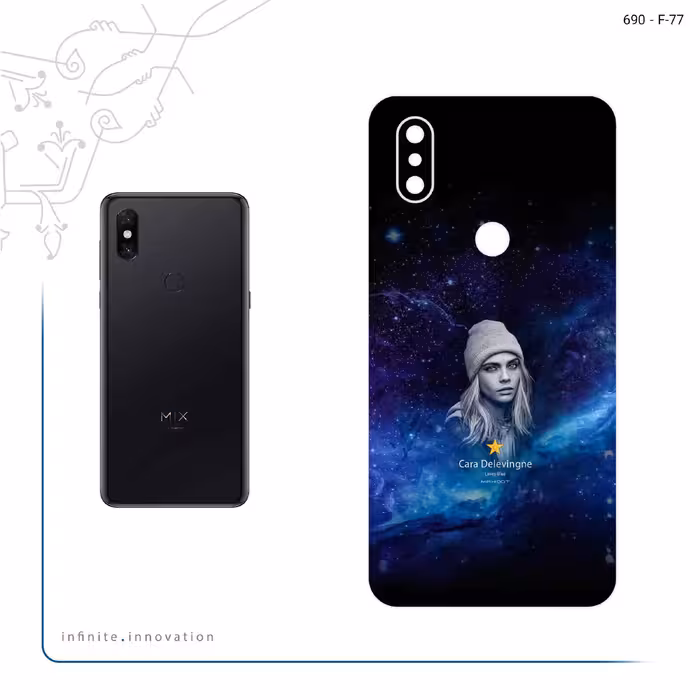 برچسب پوششی ماهوت مدل Cara Delevingne مناسب برای گوشی موبایل شیائومی Mi Mix 3