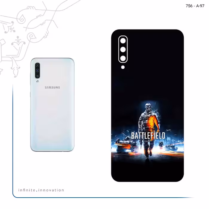 برچسب پوششی ماهوت مدل Battlefield Game Series مناسب برای گوشی موبایل سامسونگ Galaxy A50