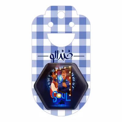 پیکسل خندالو طرح انیمیشن روح مدل شش ضلعی کد 3398