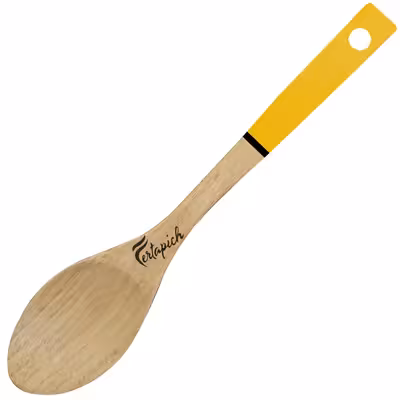 سرویس کفگیر و ملاقه 3 پارچه فرتاپیچ مدل چوبی کد 035