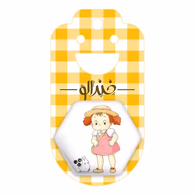 پیکسل خندالو طرح انیمه توتورو مدل شش ضلعی کد 4542