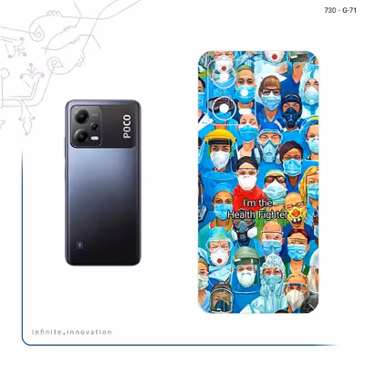 برچسب پوششی ماهوت مدل Nurse مناسب برای گوشی موبایل شیائومی Poco X5