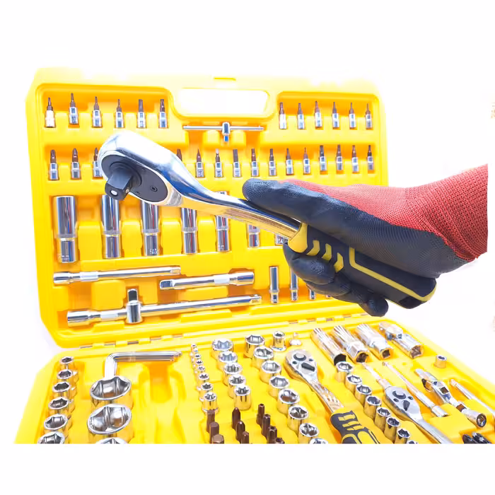 مجموعه 172 عددی  آچار بکس جغجغه ای مدل OK-172S