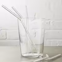 نی نوشیدنی مدل اسموتی بسته 6 عددی