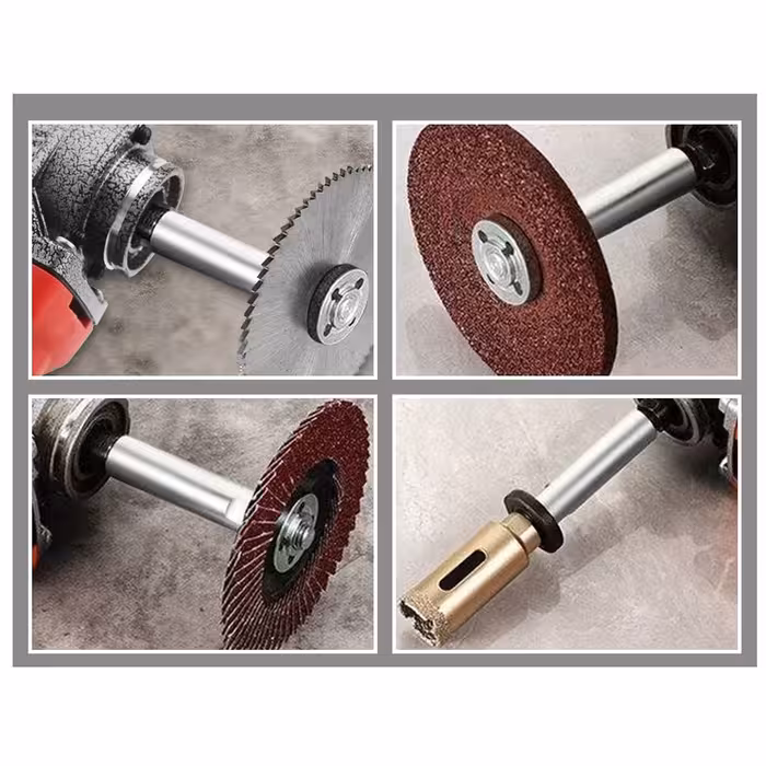 رابط افزایش طول شفت مینی فرز رزوه مدل M14 کد 50mm