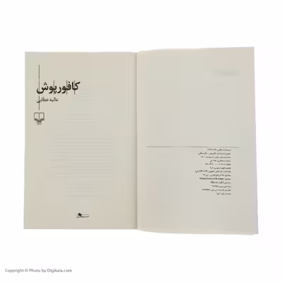 کتاب کافور پوش اثر عالیه عطایی نشر چشمه