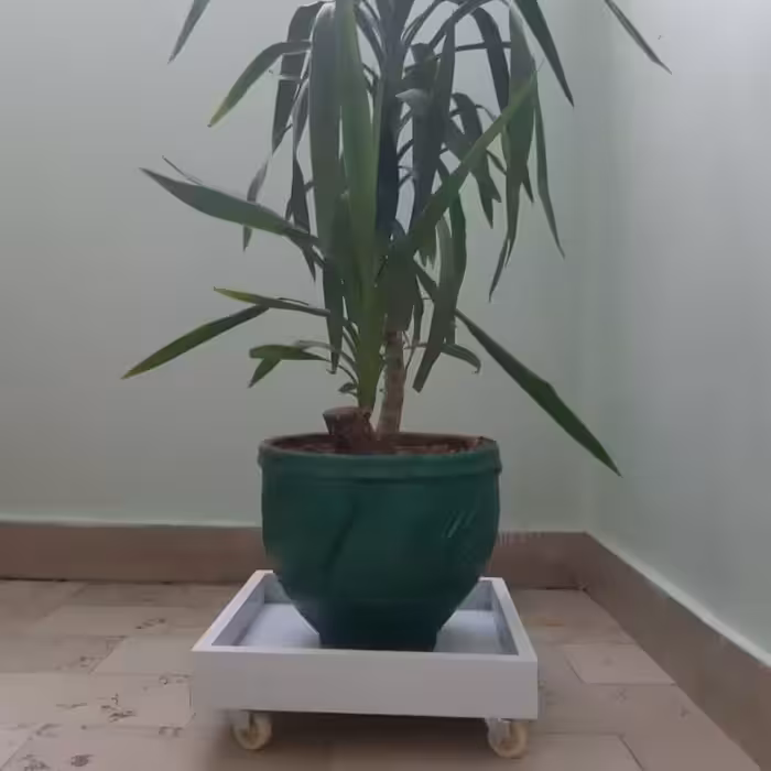 زیرگلدانی مدل چرخدار کد PVC