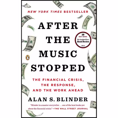کتاب After the Music Stopped اثر Alan S. Blinder انتشارات پنگوئین