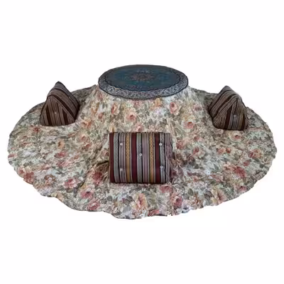 لحاف کرسی خانه سبز اسماعیلی مدل GL-Nasim سایز 400x400 سانتی متر