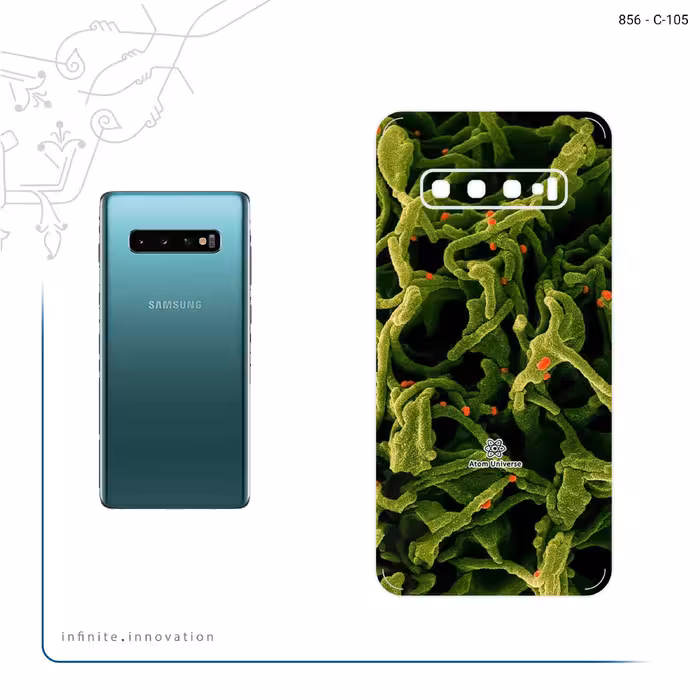 برچسب پوششی ماهوت مدل Atom Universe 2 مناسب برای گوشی موبایل سامسونگ Galaxy S10