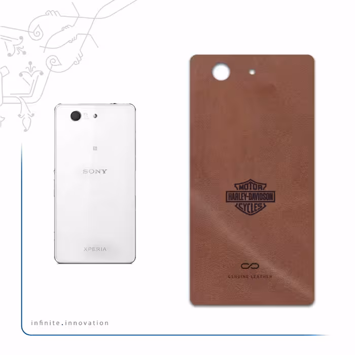 برچسب پوششی ماهوت مدل MNL-HRLY_DVDSN مناسب برای گوشی موبایل سونی Xperia Z3 Compact