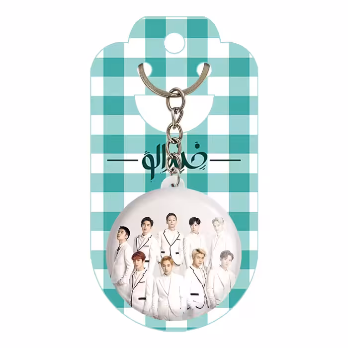 جاکلیدی خندالو مدل گروه اکسو EXO کد 13672