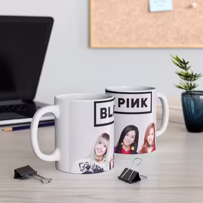 ماگ طرح بلک‌پینک BPK009 BLACKPINK 