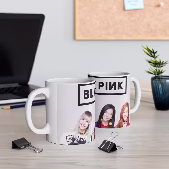 ماگ طرح بلک‌پینک BPK009 BLACKPINK 