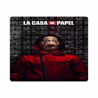 ماوس پد طرح سریال Money Heist کد pn4