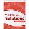 کتاب Solutions 3rd Pre Intermediate اثر Tim Falla انتشارات Oxford