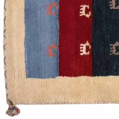 گبه دستباف کناره طول دو متر سی پرشیا کد 122490