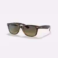 قیمت و خرید عینک آفتابی فریم لاک پشت صیقلی با لنز قهوه ای ری بن مدل NEW WAYFARER CLASSIC اورجینال