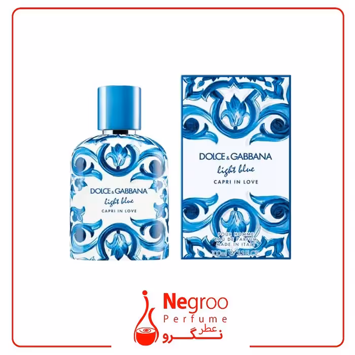عطر دولچه گابانا لایت بلو پور هوم کاپری این لاو 100 میل