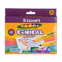 ماژیک نقاشی 12رنگ کونیکال لاکسر کد 6152