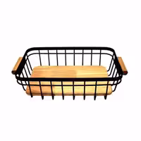 سبدنان بزرگ یونیک مستطیل -چوب (2905)