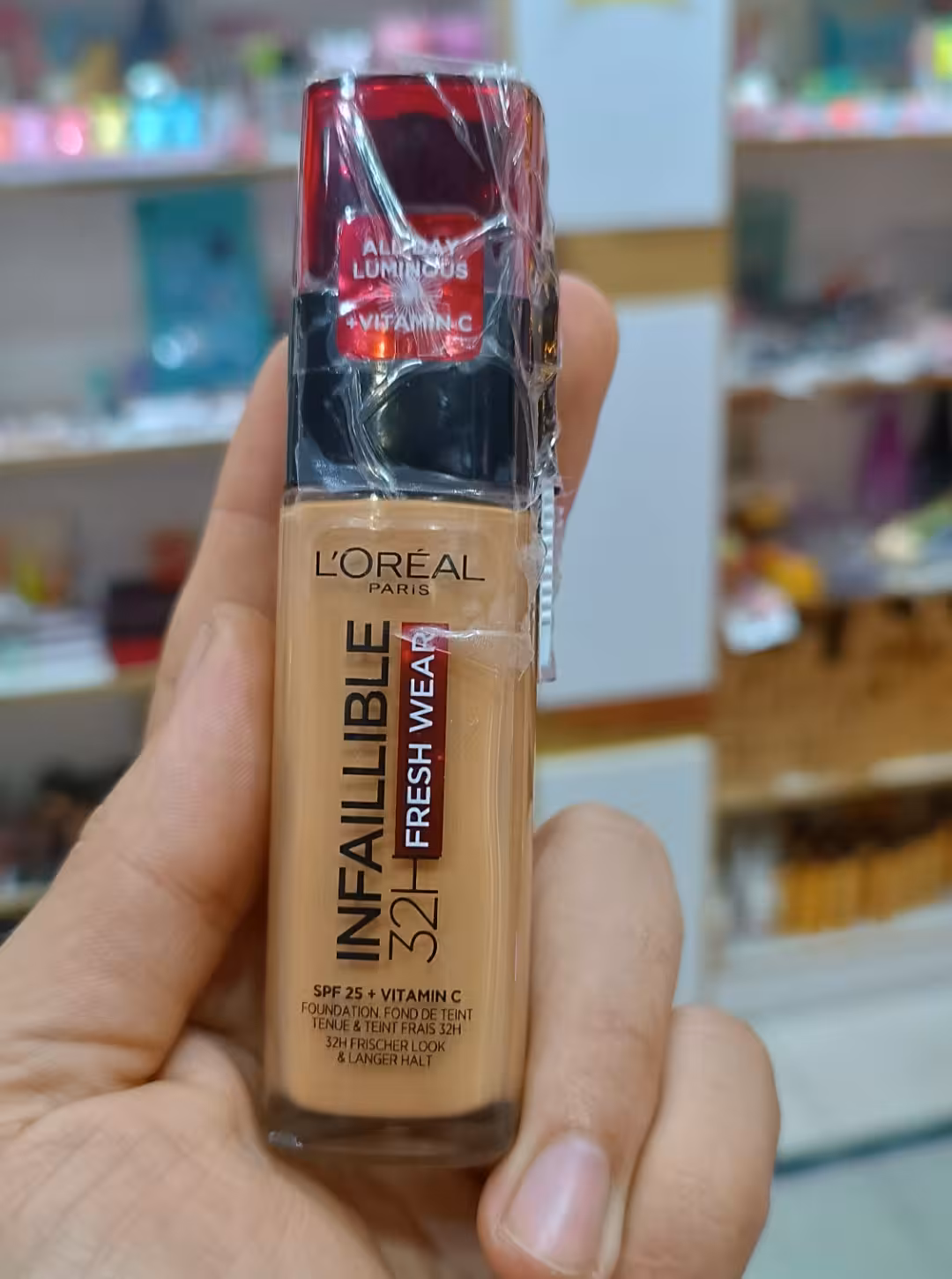 کرم پودر لورال 32ساعته اورجینال رنگ تیره 263