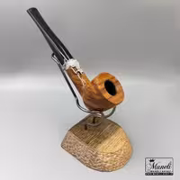 پیپ چوبی قهوه ای روشن vauen با حلقه آفتاب پرست 14040652