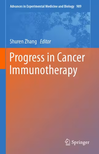 خرید و دانلود نسخه کامل کتاب Progress in Cancer Immunotherapy.