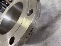 فلنج  گلودار 6  اینچ رده 10 کلاس 150  A SA 182/F 321 B16.5