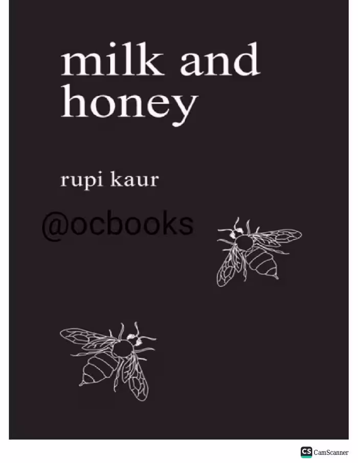 Milk and Honey – Rupi Kaur شیر و عسل – روپی کائور نسخه انگلیسی
