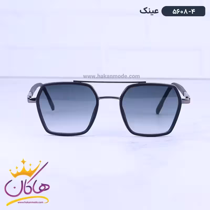 عینک آفتابی مردانه شیشه چندضلعی 5608/4