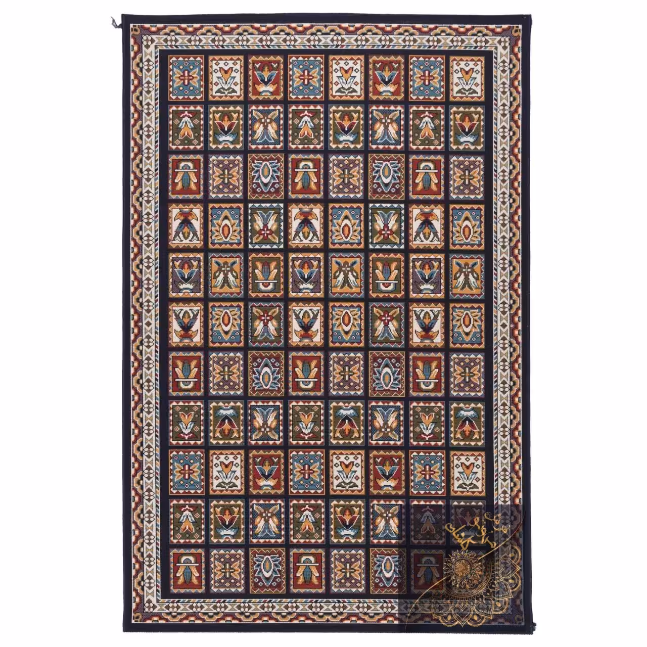 گلیم  ماشینی  مدل شایان سایز (2در 3 شش متری) 6 رنگ با هزینه ارسال پس کرایه