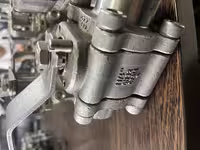 شیرتوپی سه تیکه "4/ 1 1ساکت ولد از جنس  DN32  BALL CF8M  کلاس 400 "SEAT PTFE 1