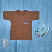 تیشرت بچگانه طرح رنگین کمان