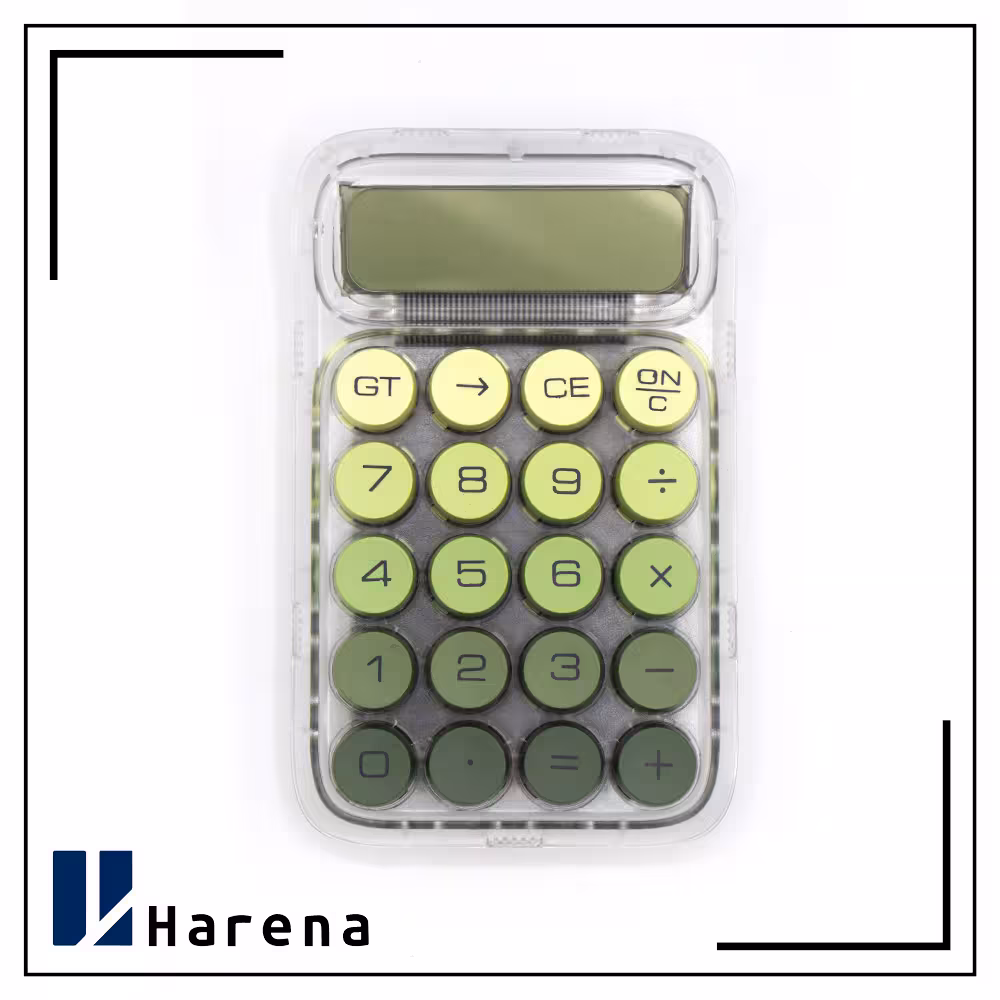 ماشین حساب کد 2888 رنگ سبز