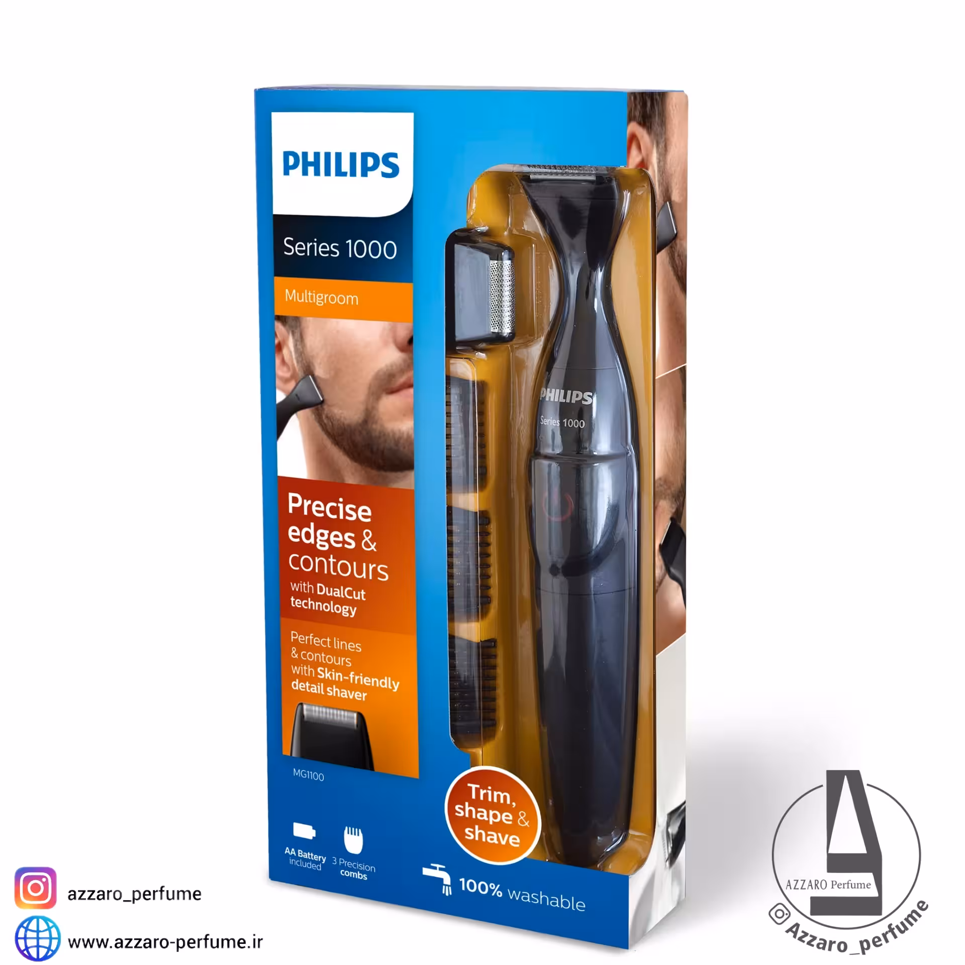 ماشین اصلاح موی صورت فیلیپس philips مدل MG1100