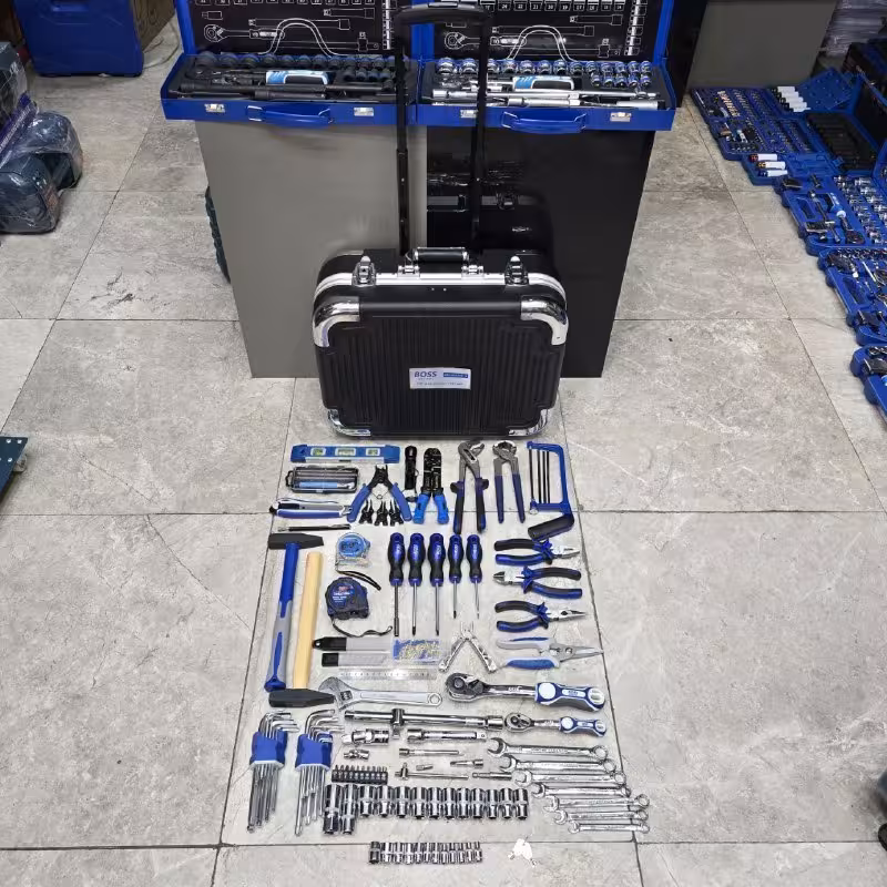 جعبه بکس چمدانی 151 عددی باس