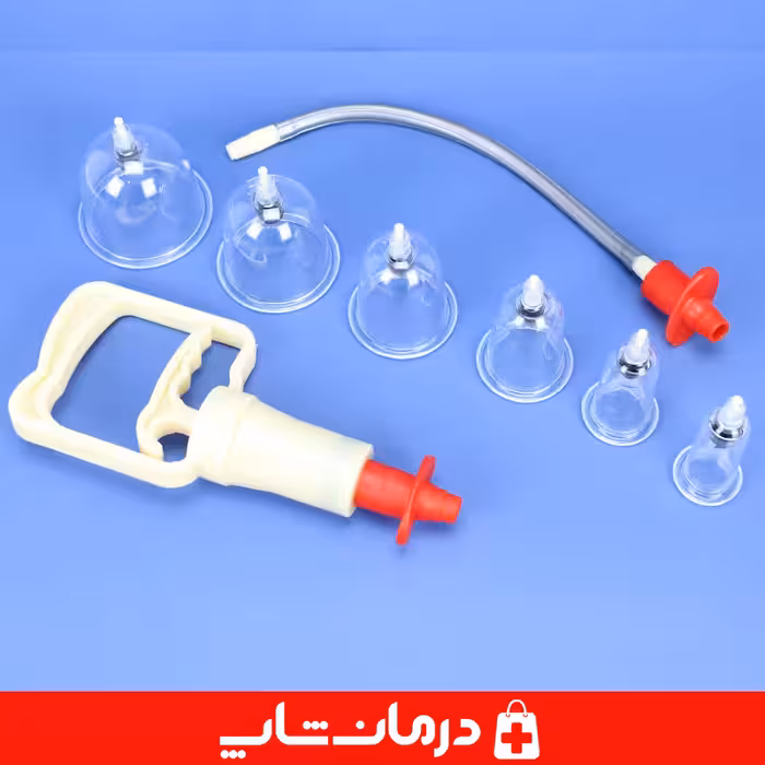 مشخصات و خرید بادکش 6 لیوانه بادکش بدن لیوانی رادمد rad med