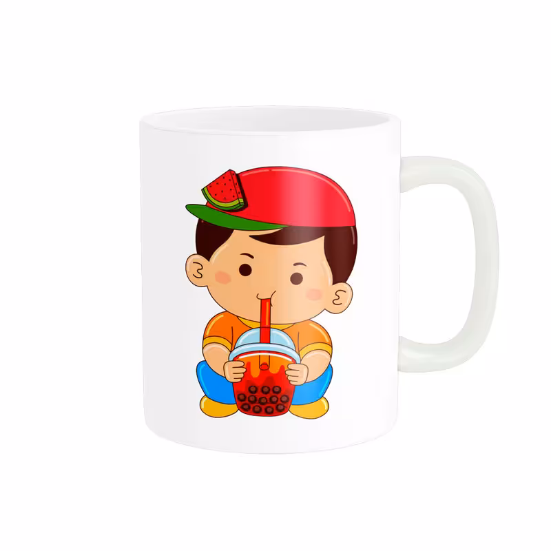 خرید ماگ-لیوان پسر بچه و آب میوه کد 2-DKC45