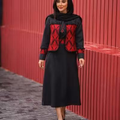 کت و سارافون یلدایی مدل ناز