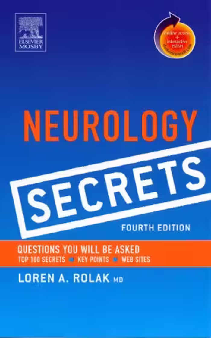 خرید و دانلود نسخه کامل کتاب Neurology Secrets: With STUDENT CONSULT Online Access