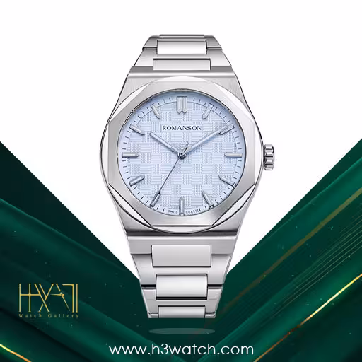 ساعت مچی مردانه رومانسون ROMANSON RM4BS004MMWWA95B-BL