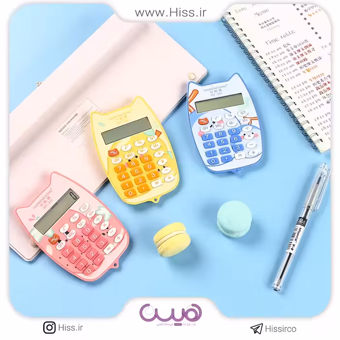 ماشین حساب گربه فانتزی