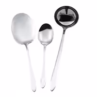 سرویس کفگیر و ملاقه 3 پارچه جی فی نی مدل 05 | کالا مکس