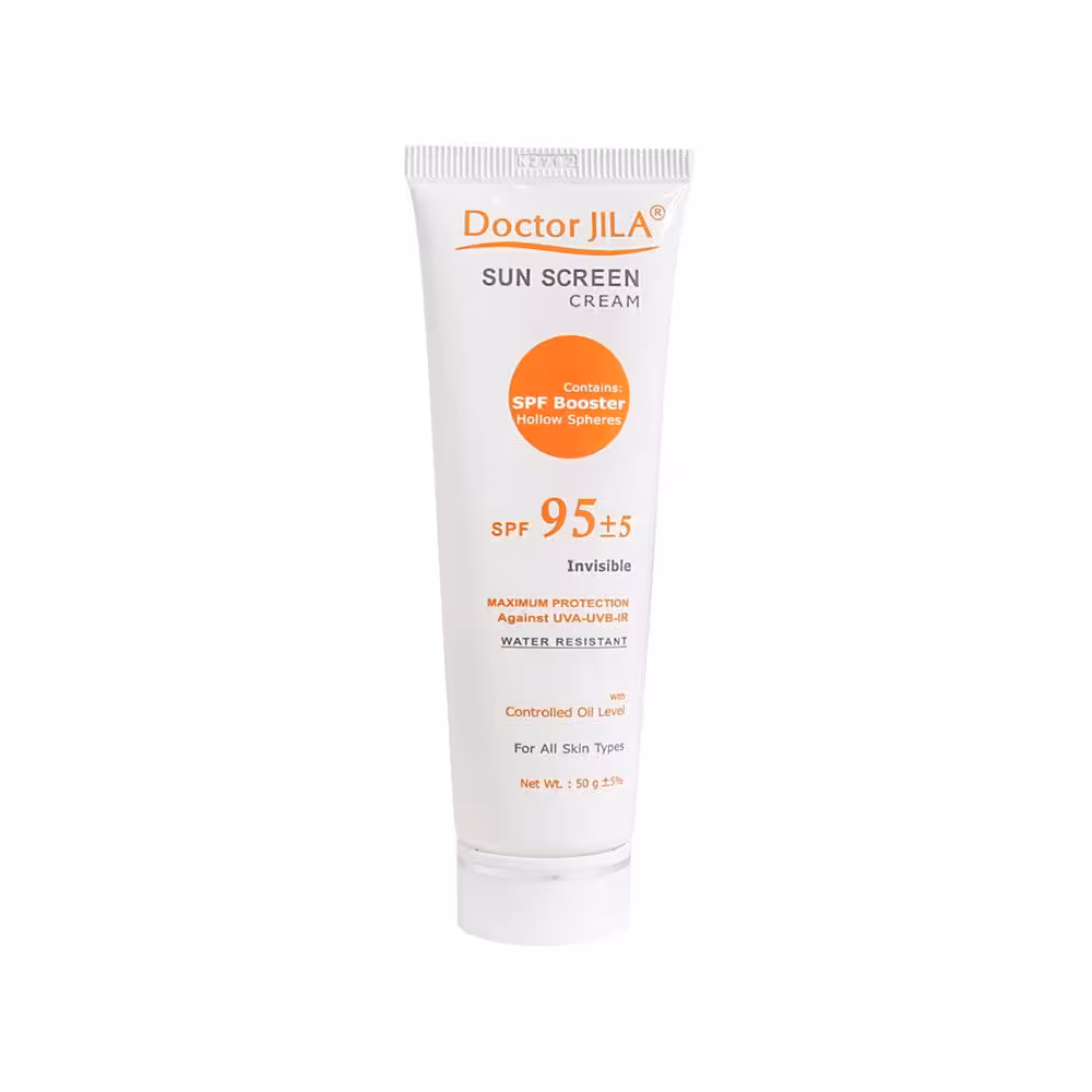 کرم ضد آفتاب SPF95 دکتر ژیلا با چربی کنترل شده | 50 میلی لیتر