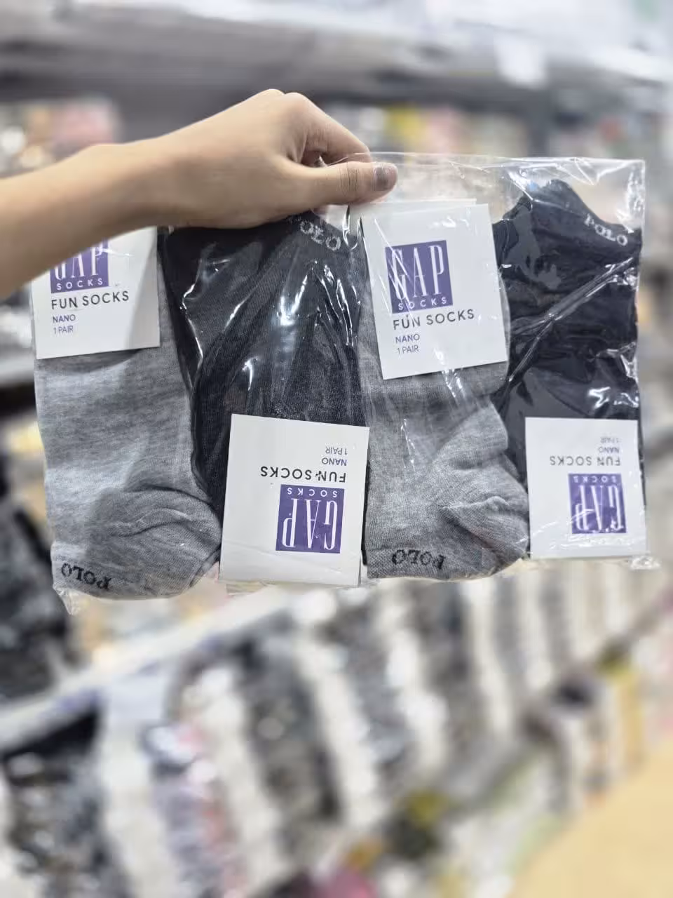 جوراب مچی اسپرت اقتصادی طرح polo کد 1483