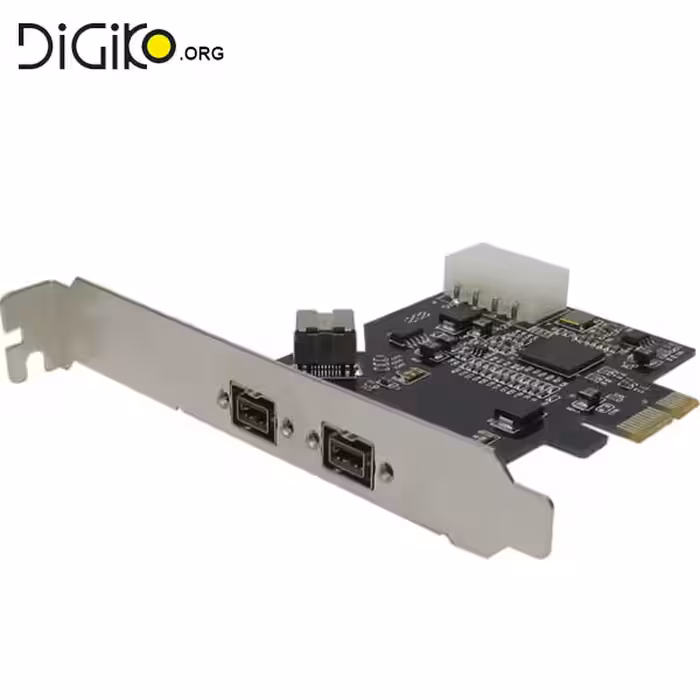 کارت PCI EXPRESS 1394 اینترنال چیپست TEXAS با سرعت 800 Mbps