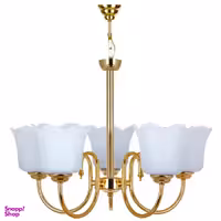 لوستر 5 شعله چشمه نور کد 856.5